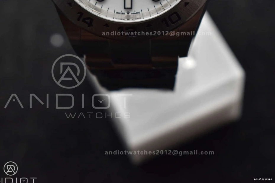 on SS Clean Best 1:1 845 226570 DD3285 Dial ComfortFit 42mm II 904L CHS Bracelet Edition Explorer White 0309